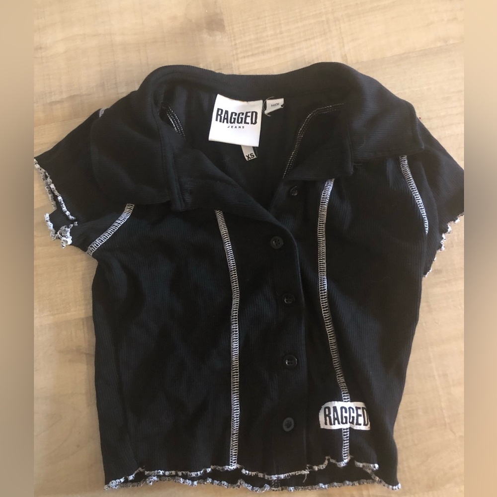 Ragged Priest Cropped Polo